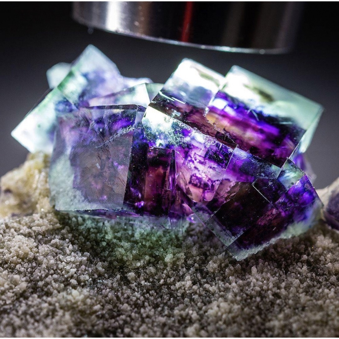 フローライト 蛍石 原石 鉱物標本透明