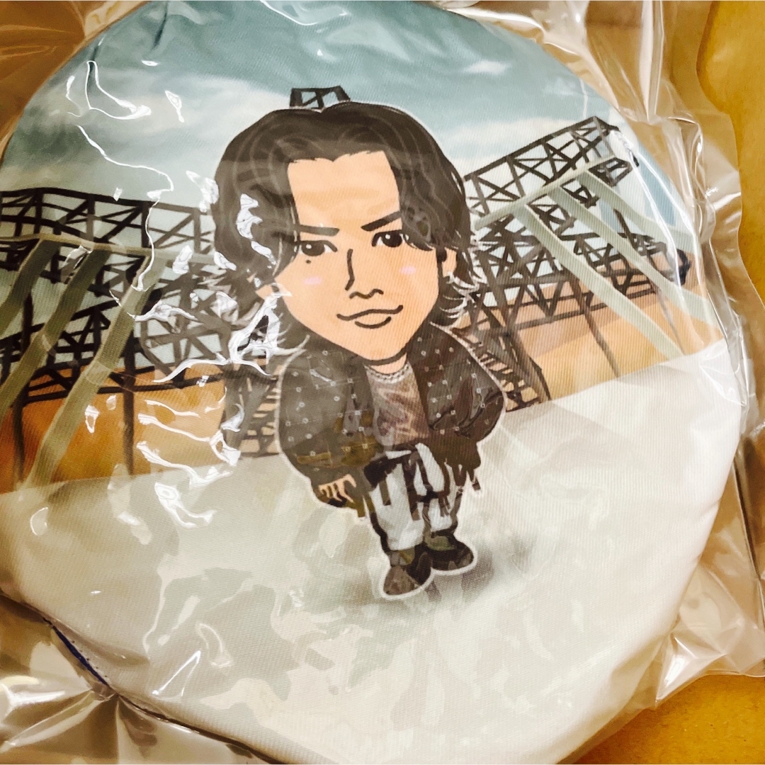 登坂広臣 ライブ会場記念レア クッション 登坂広臣 ライブ会場記念レア