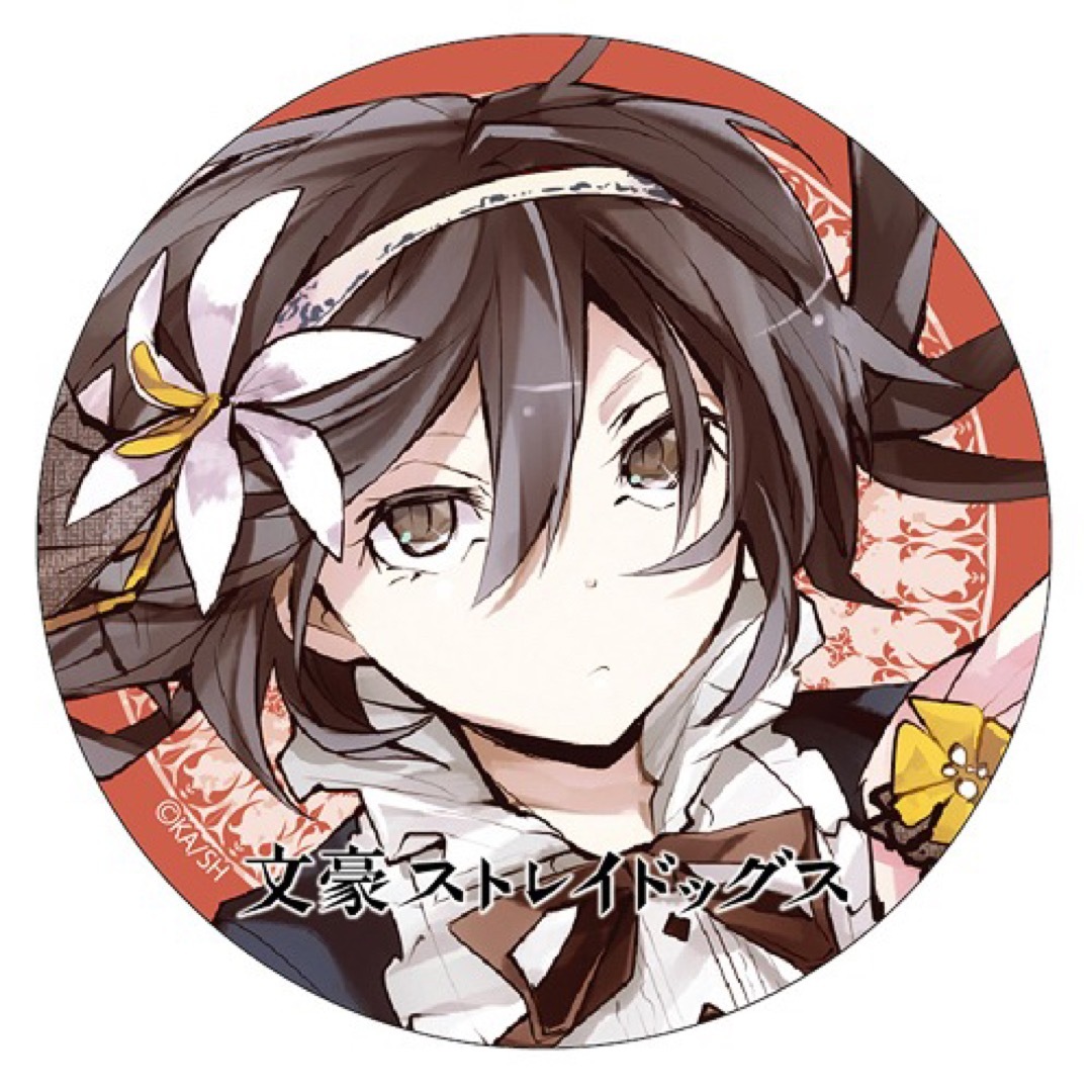 ②㉖ 文豪ストレイドッグス 泉鏡花 原作絵 缶バッジ 文豪ストレイ