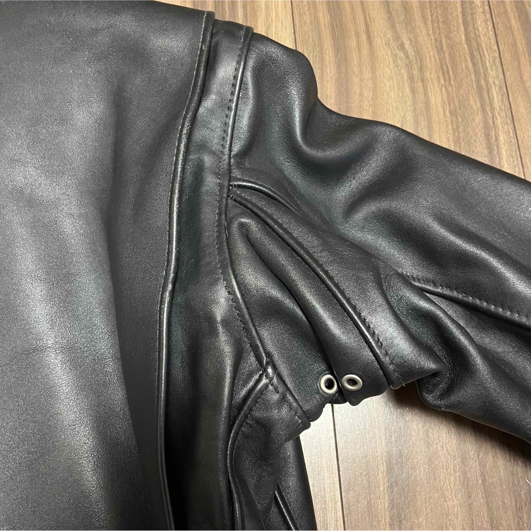 Schott 641 ライダース インナーボア付 34