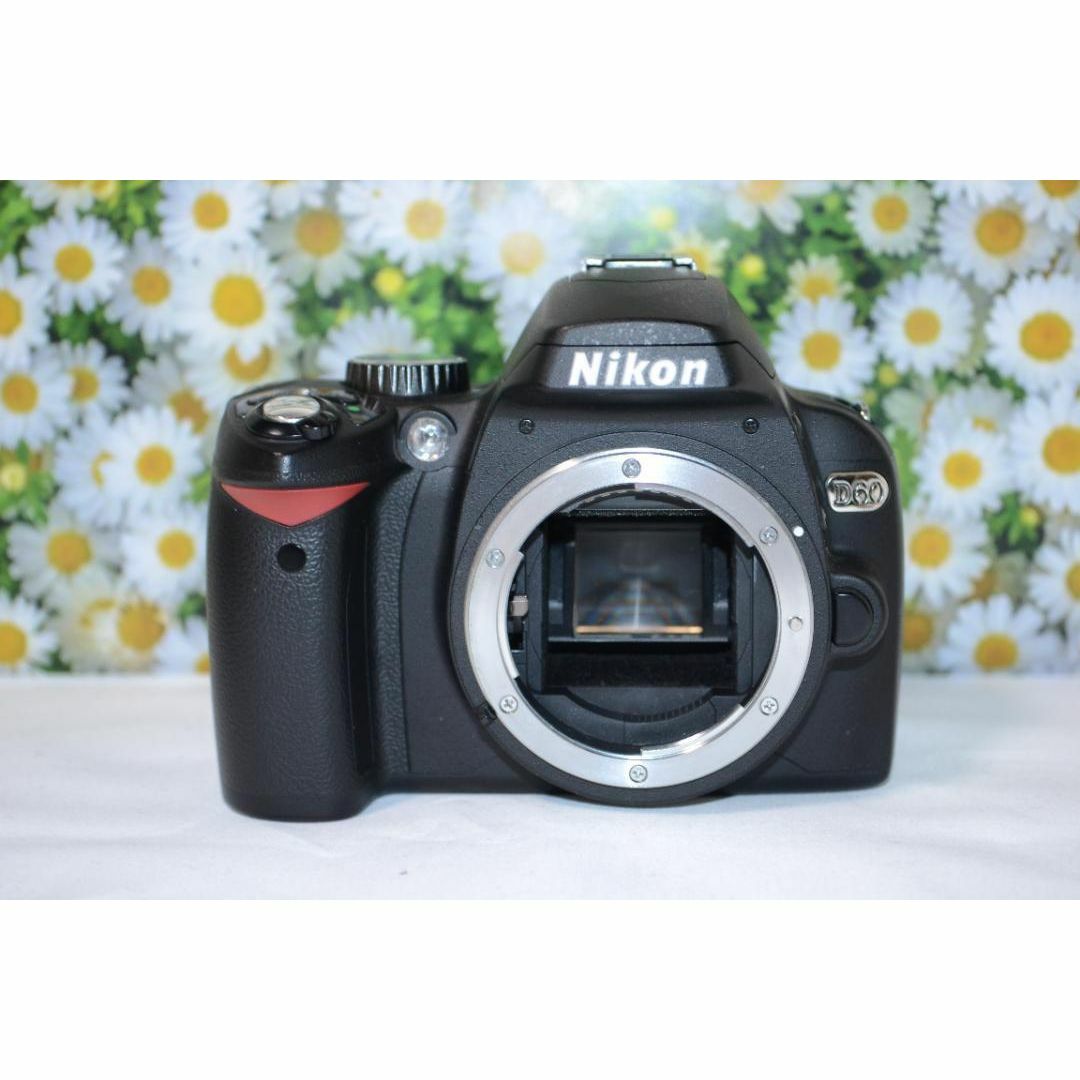 ❤初心者お勧め❤Nikon D60❤️小さい軽るい簡単綺麗❤届いてすぐ