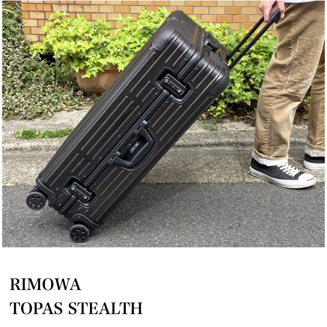 RIMOWA - RIMOWA Topas Stealth 98Lの通販 by Brooklyn Circus