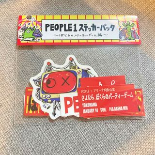 PEOPLE1 ステッカーの通販 by o｜ラクマ