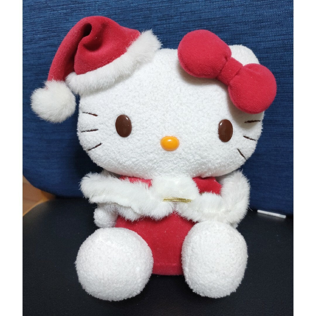 大型ハローキティ クリスマスサンタ レトロぬいぐるみ 未使用