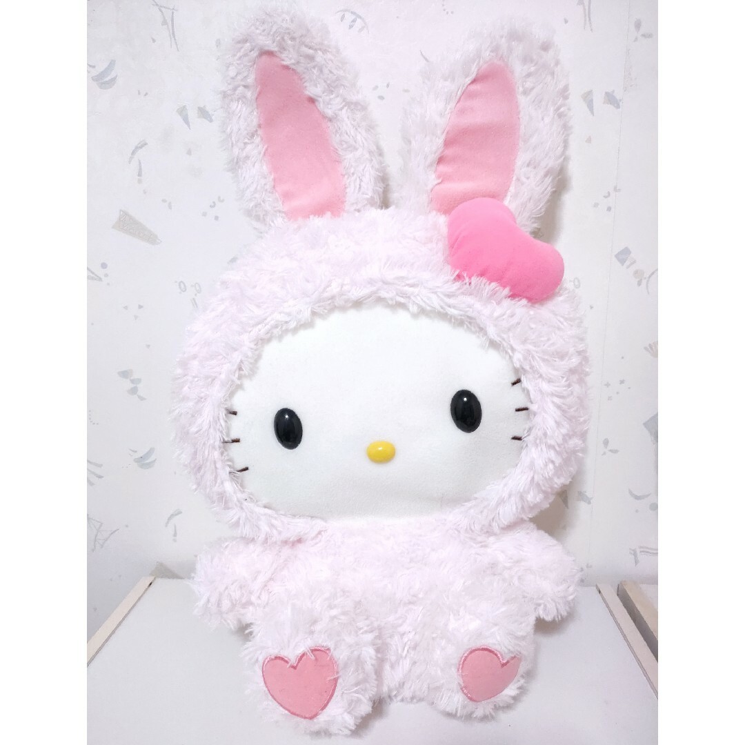 ハローキティ ぬいぐるみ ウサギ 着ぐるみ 1998年 サンリオ レア レア