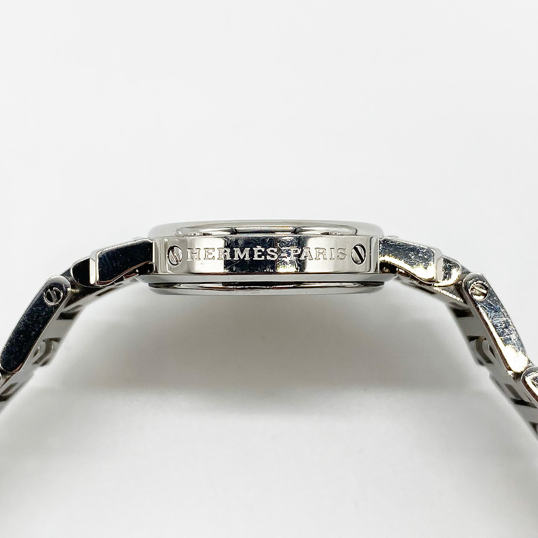 HERMES エルメス CL4.210 クリッパー シェル文字盤 腕時計 正規品