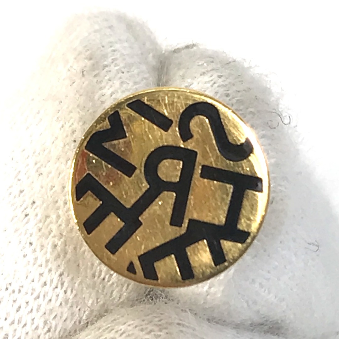 HERMES - エルメス HERMES ロゴ ラウンド アクセサリー ピアス GP