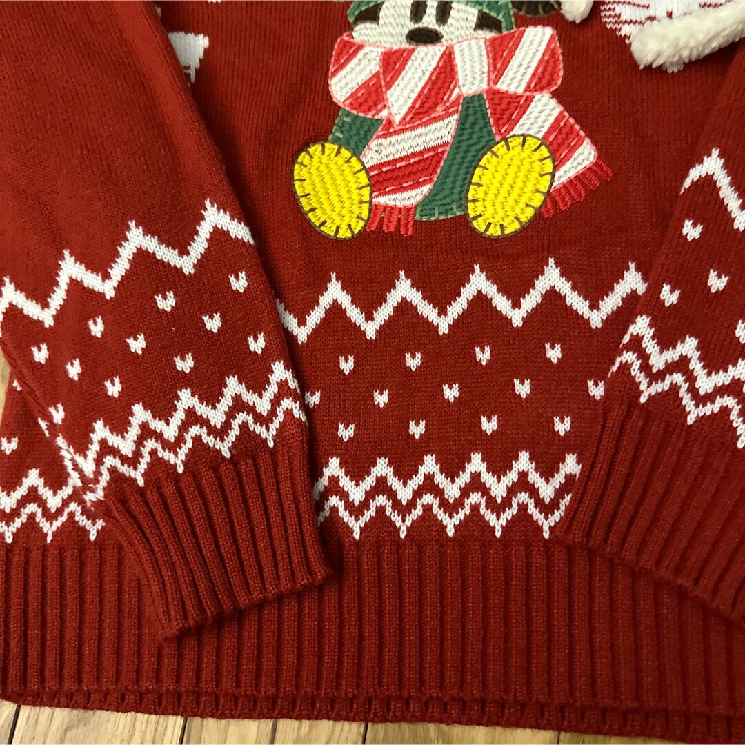 2023ディズニー リルリンリン 赤 セーター カチューシャ2点セット