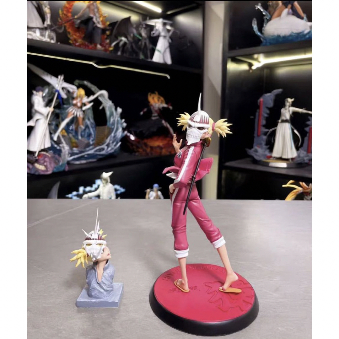 BLEACH 黒衣少年図 猿柿ひよ里 ガレージキット スタチュー② 塗装済み