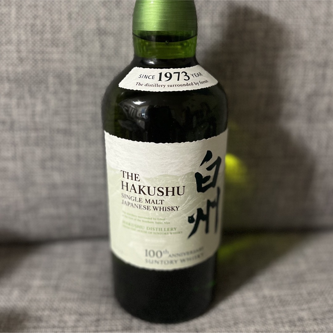 サントリー 白州 100周年限定ボトル シングルモルトウイスキー 700ml