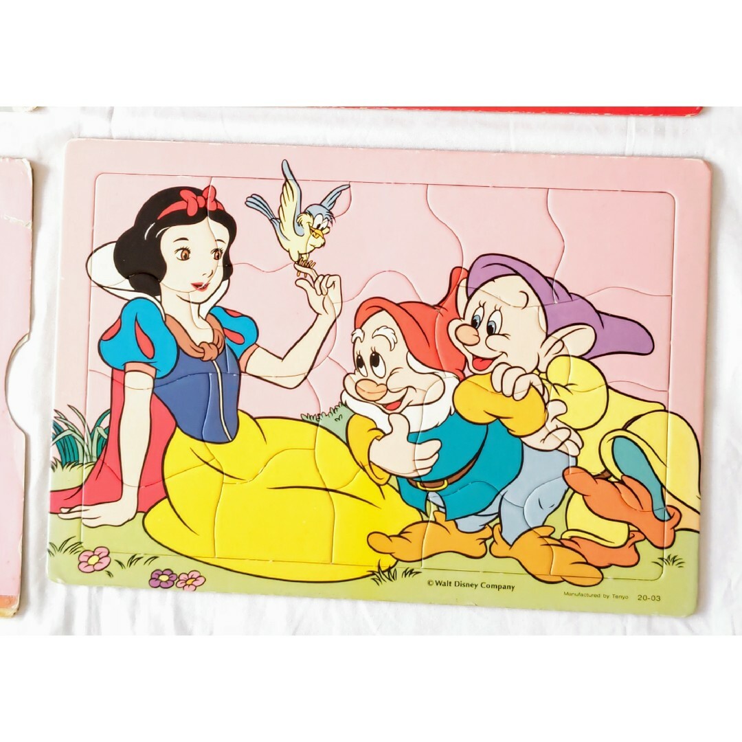 Disney - テンヨー ディズニー 白雪姫 レトロ チャイルドパズル パズル
