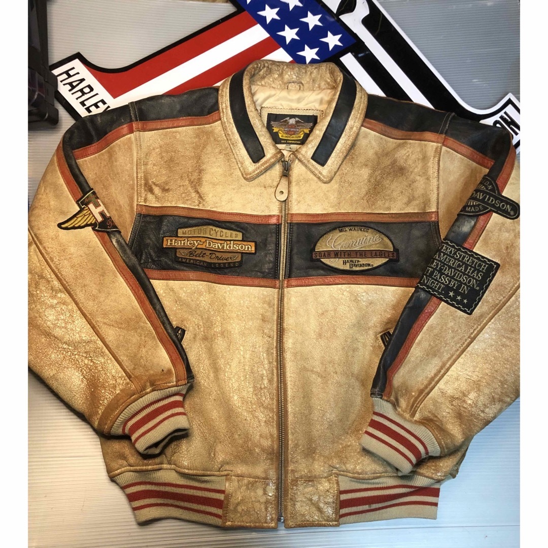 Harley Davidson - 【レアモデル！立体刺繍】ハーレーダビッドソン 本