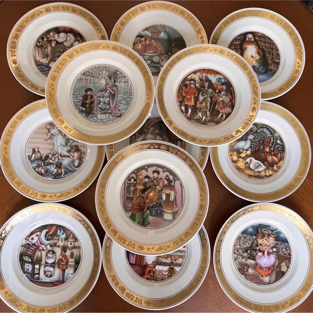 ロイヤルコペンハーゲンアンデルセンプレート 12枚