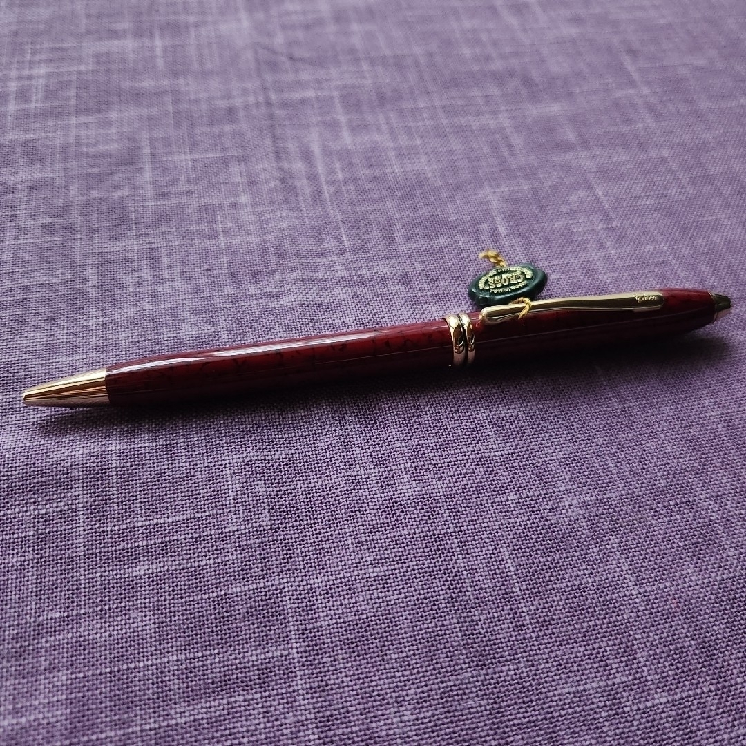 CROSS - クロス タウンゼント TOWNSEND ボールペン マーブルレッド