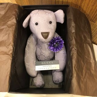 GUCCI ぬいぐるみ GUCCI - GUCCI グッチ GGキャンバス テディベア