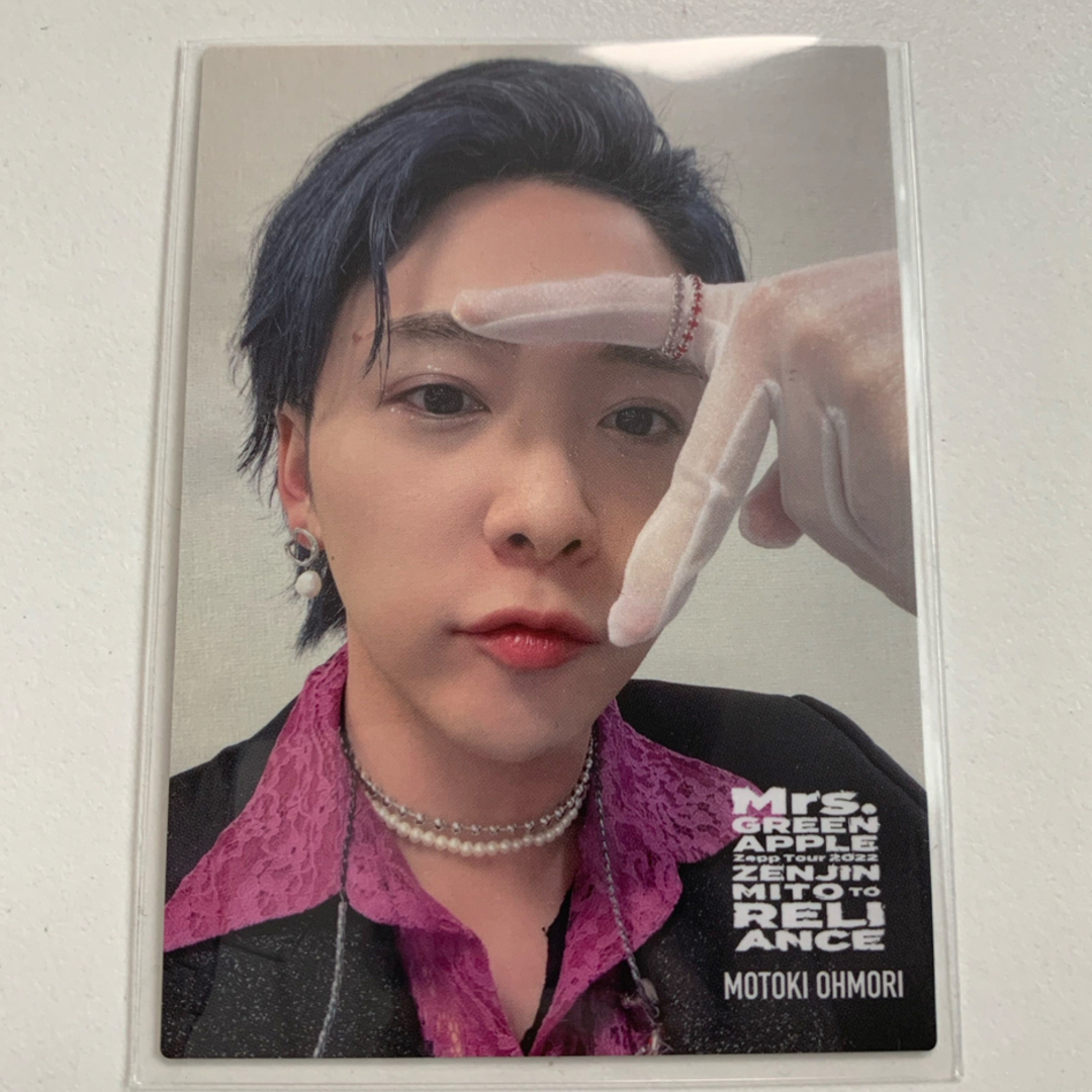 Mrs. GREEN APPLE 大森元貴 フォトカード レア 大森元貴 レア フォト
