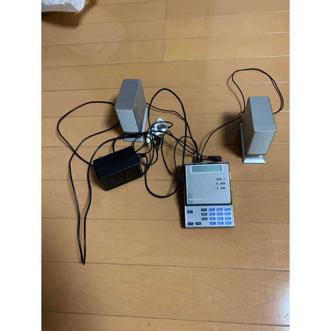 ◇ジャンク品◇ Panasonic ポータブルMDレコーダー SJ-MR250の通販 by