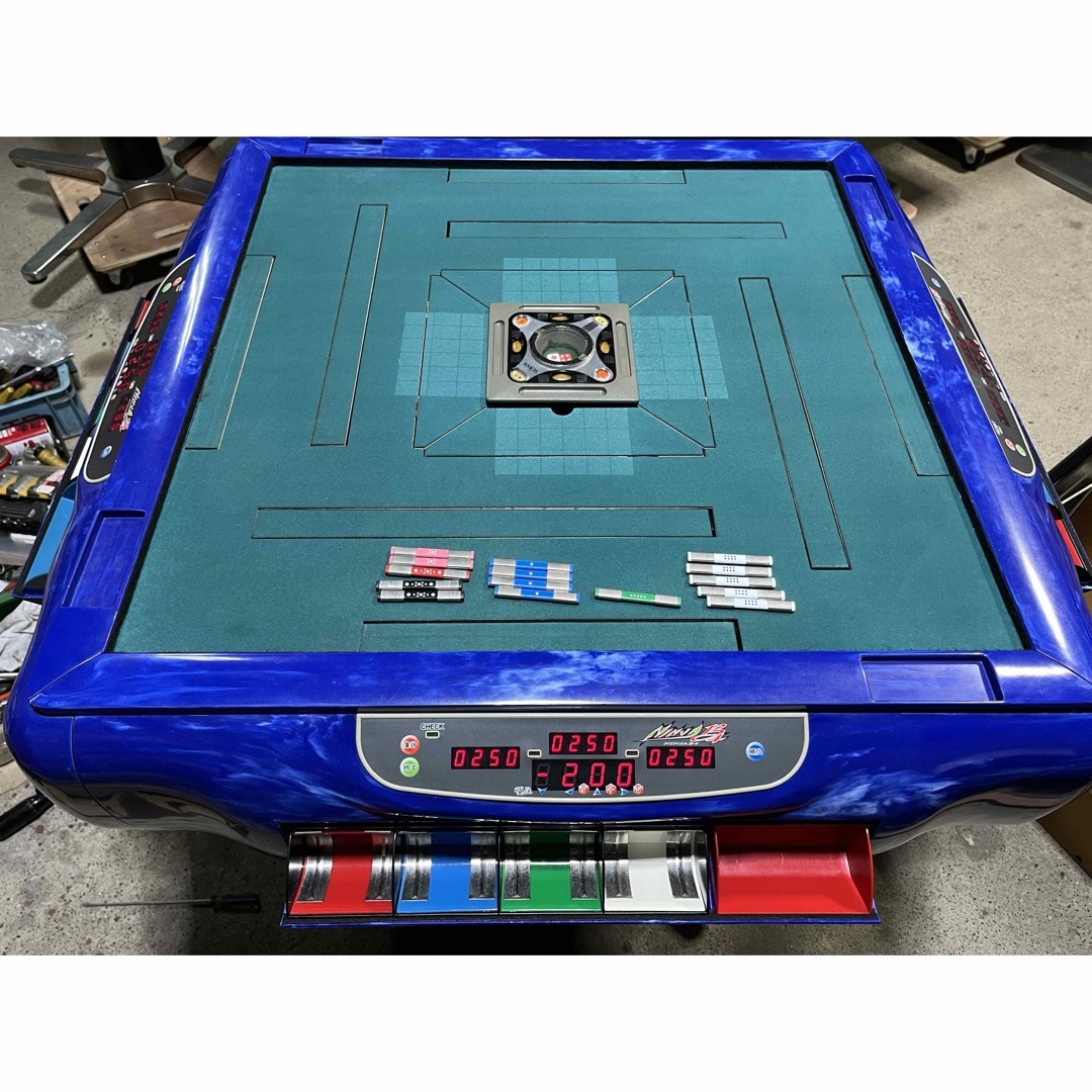 アモス アルティマ 全自動麻雀卓 麻雀牌付き 引き取り限定 AMOS