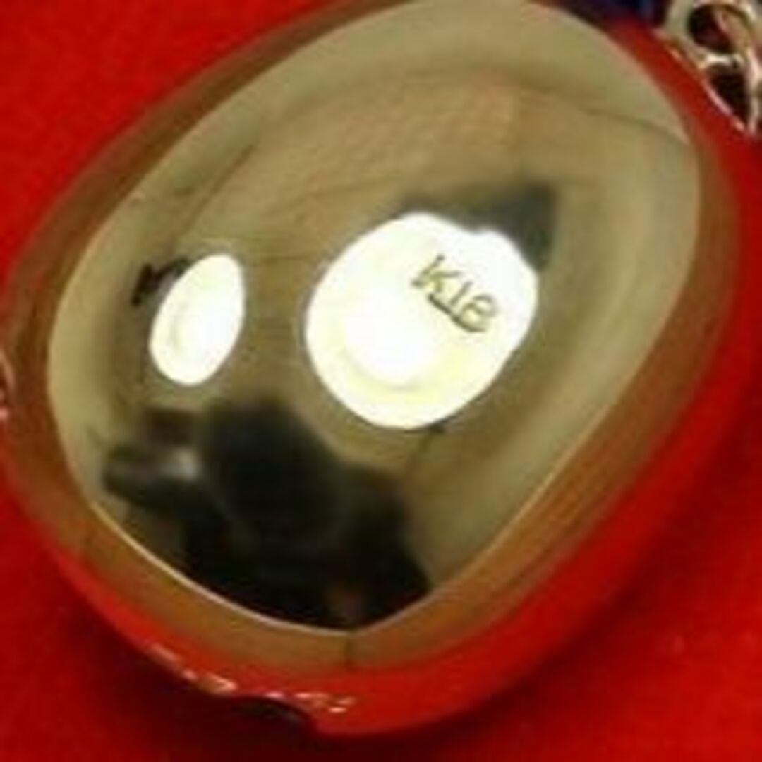 だるま 御守り ペンダントトップ K18 ＊ 縁起物