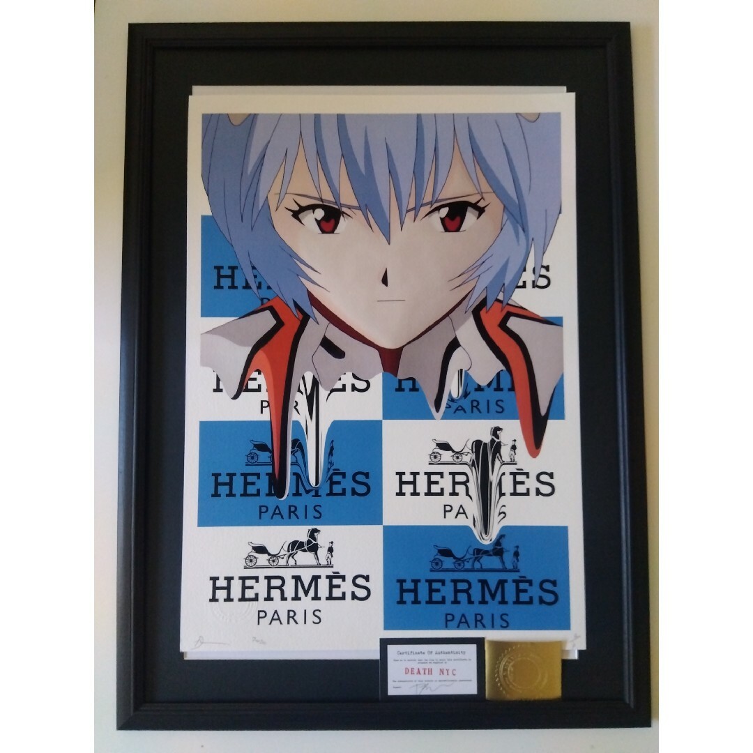 death nyc 世界限定100枚 エヴァンゲリオン 綾波レイ death nyc 世界