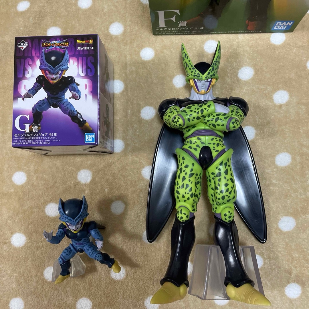 ドラゴンボール1番くじセル3体セット