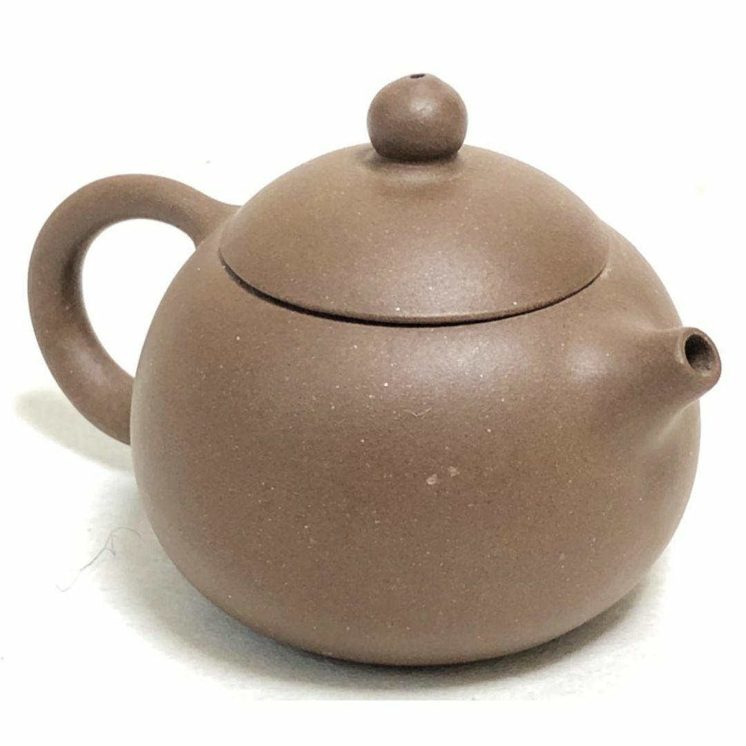 中国 紫砂 朱泥 梅文 急須 茶壷 在銘 M R8774 【公式通販】