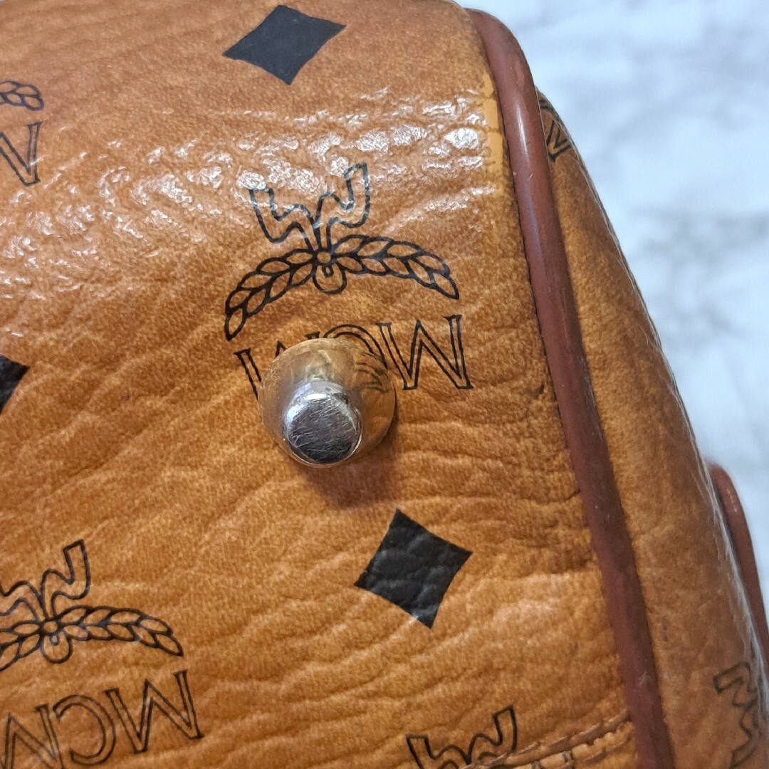 MCM - MCM ヴィセトス ボストンバッグ ヴィンテージ ハンドメイドの