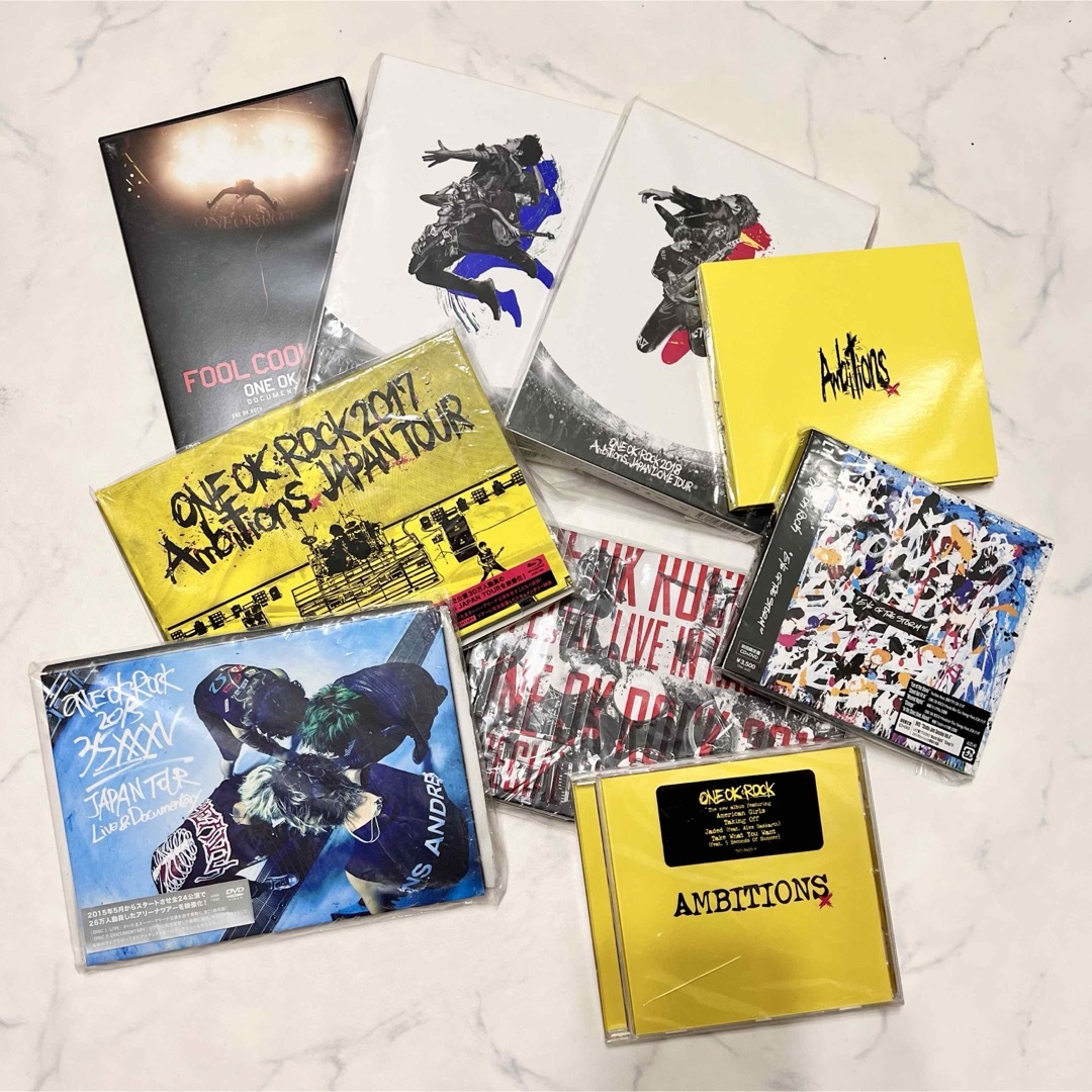 one ok rock ライブdvd】ワンオク DVD まとめ売り ONE OK ROCK Live