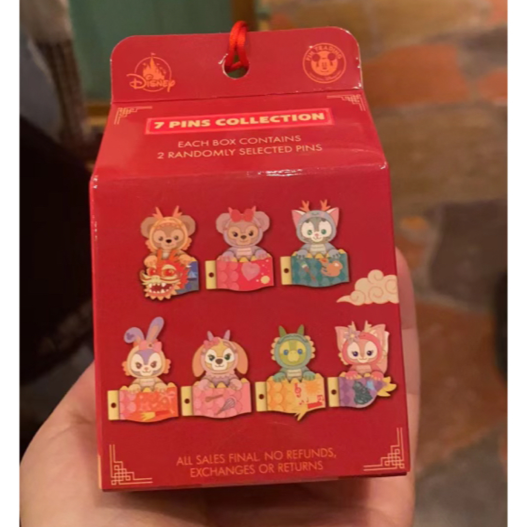 新商品香港ディズニーダッフィー＆フレンズピンバッジ 1 セット