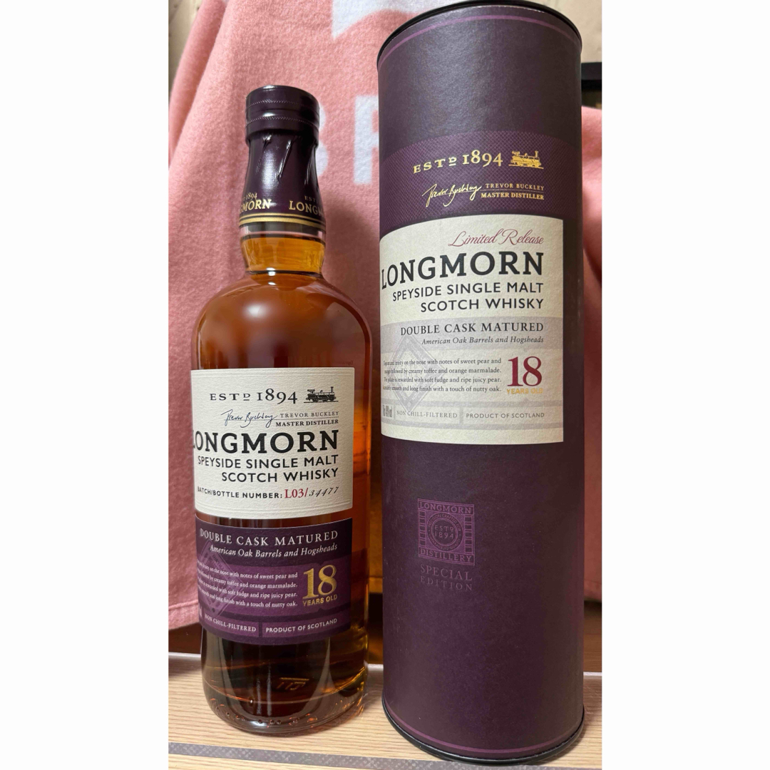 LONGMORN 18年 ダブルカスクスコッチウイスキー6本
