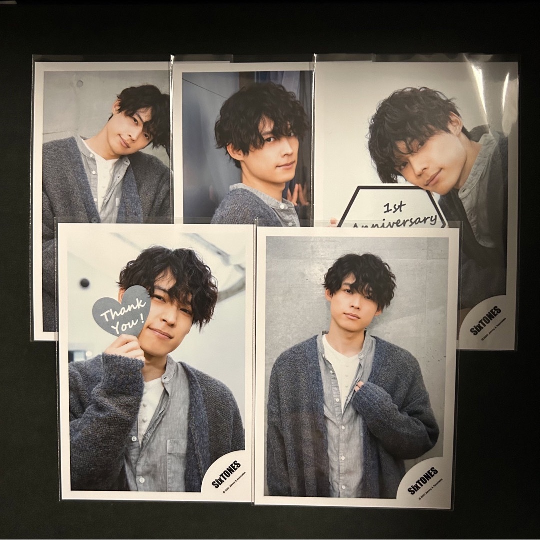 公式写真】SixTONES 集合、混合、松村北斗個人484枚まとめ売り