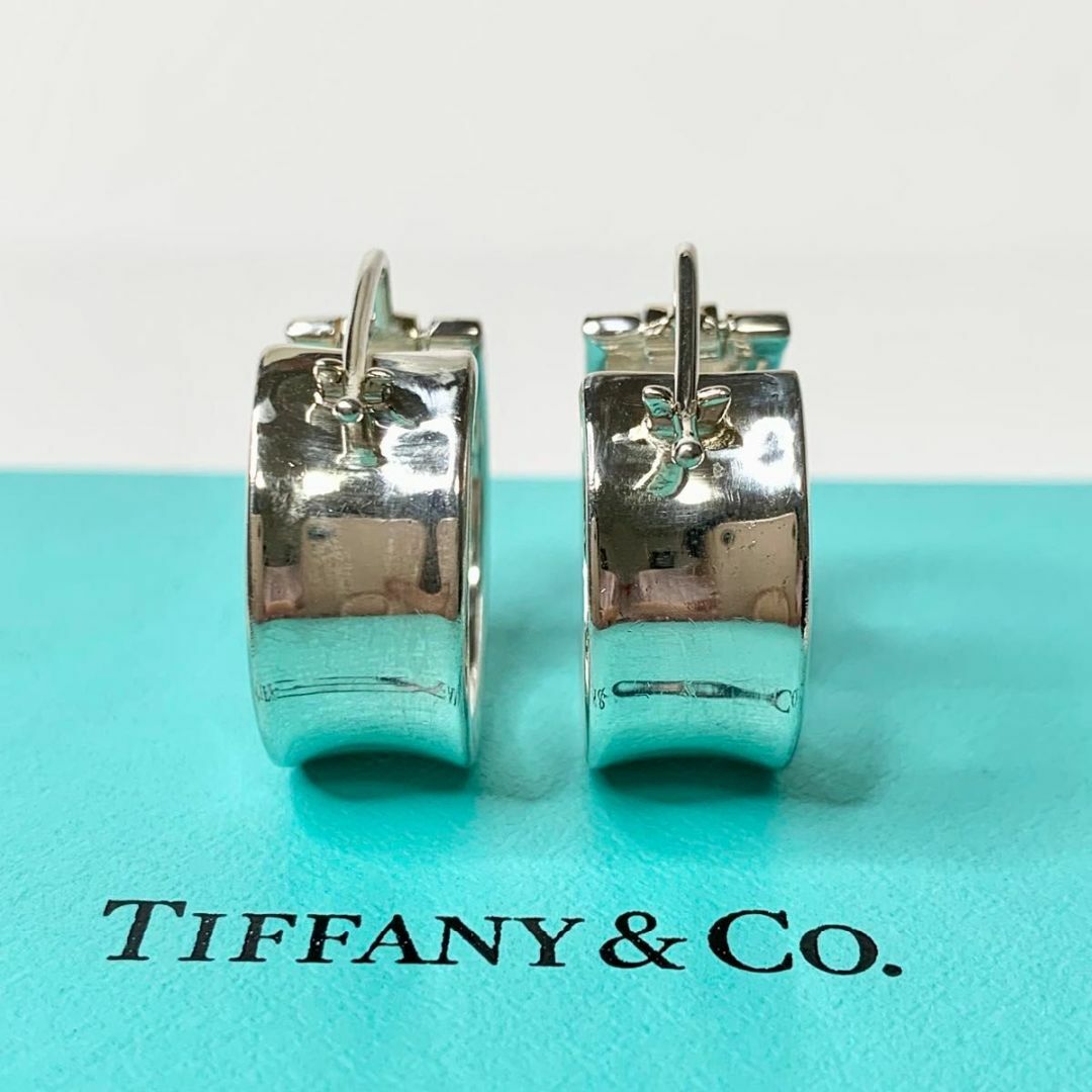 Tiffany & Co. - 希少 TIFFANY&Co. ナロー フープ ピアス ティファニー