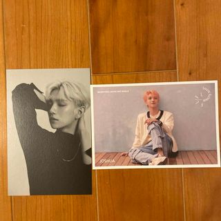 SEVENTEEN ジョシュア 生写真 直筆サイン入り2枚 SEVENTEEN ジョシュア