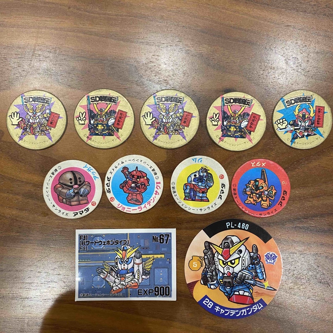 BANDAI - ガンダム めんこ 90年代 レトロ レトロトイの通販 by にゃん