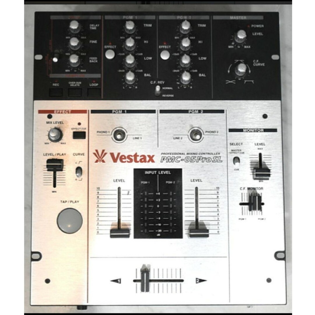 Vestax PMC-05PRO II DJミキサー 本体 ACアダプター付き Vestax PMC