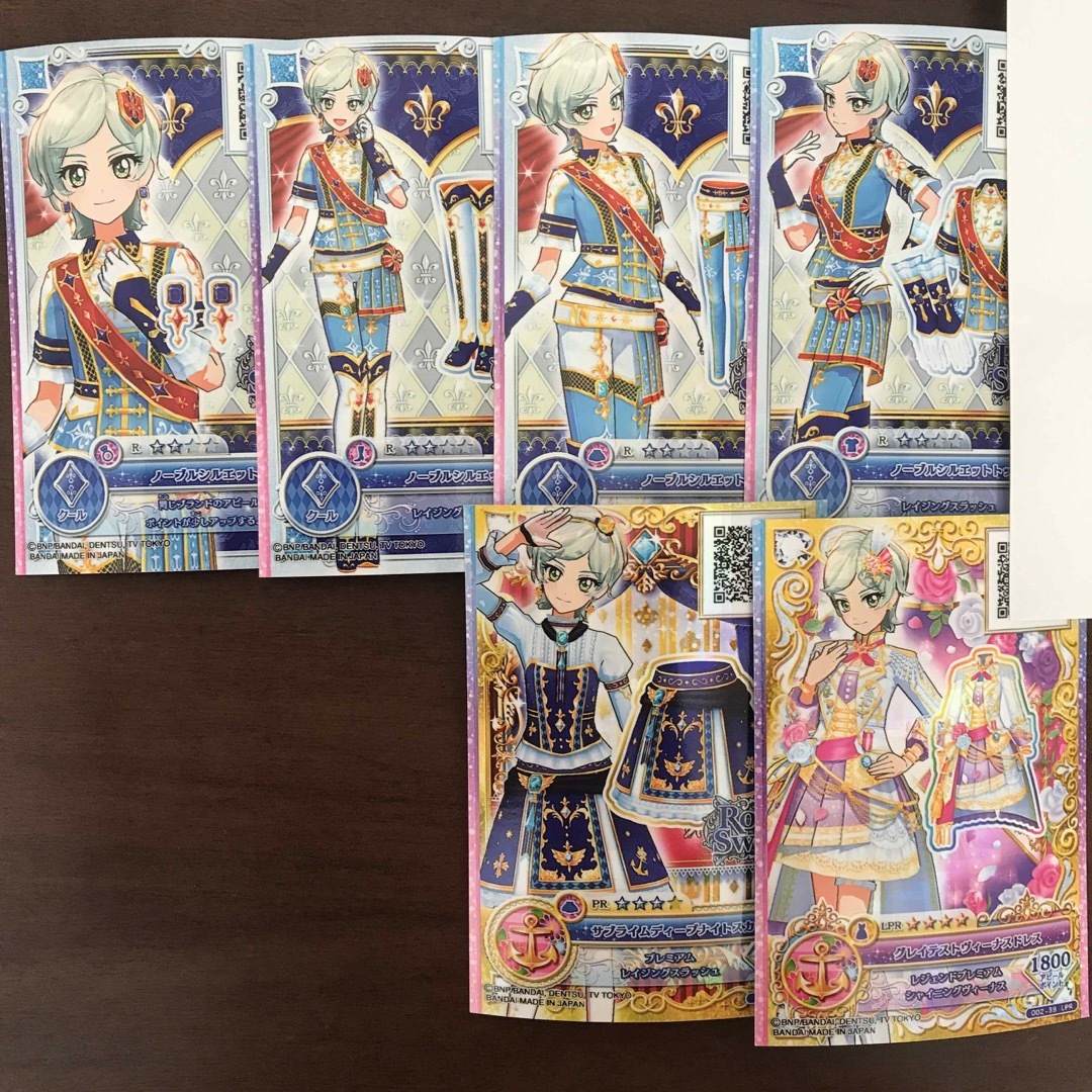 アイカツオンパレード！ドリームストーリー第1弾PR ばら売り