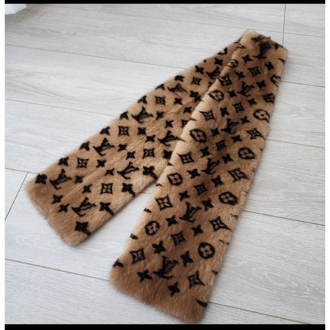 LOUIS VUITTON - ルイヴィトン ミンク マフラーの通販 by ローズ オブ