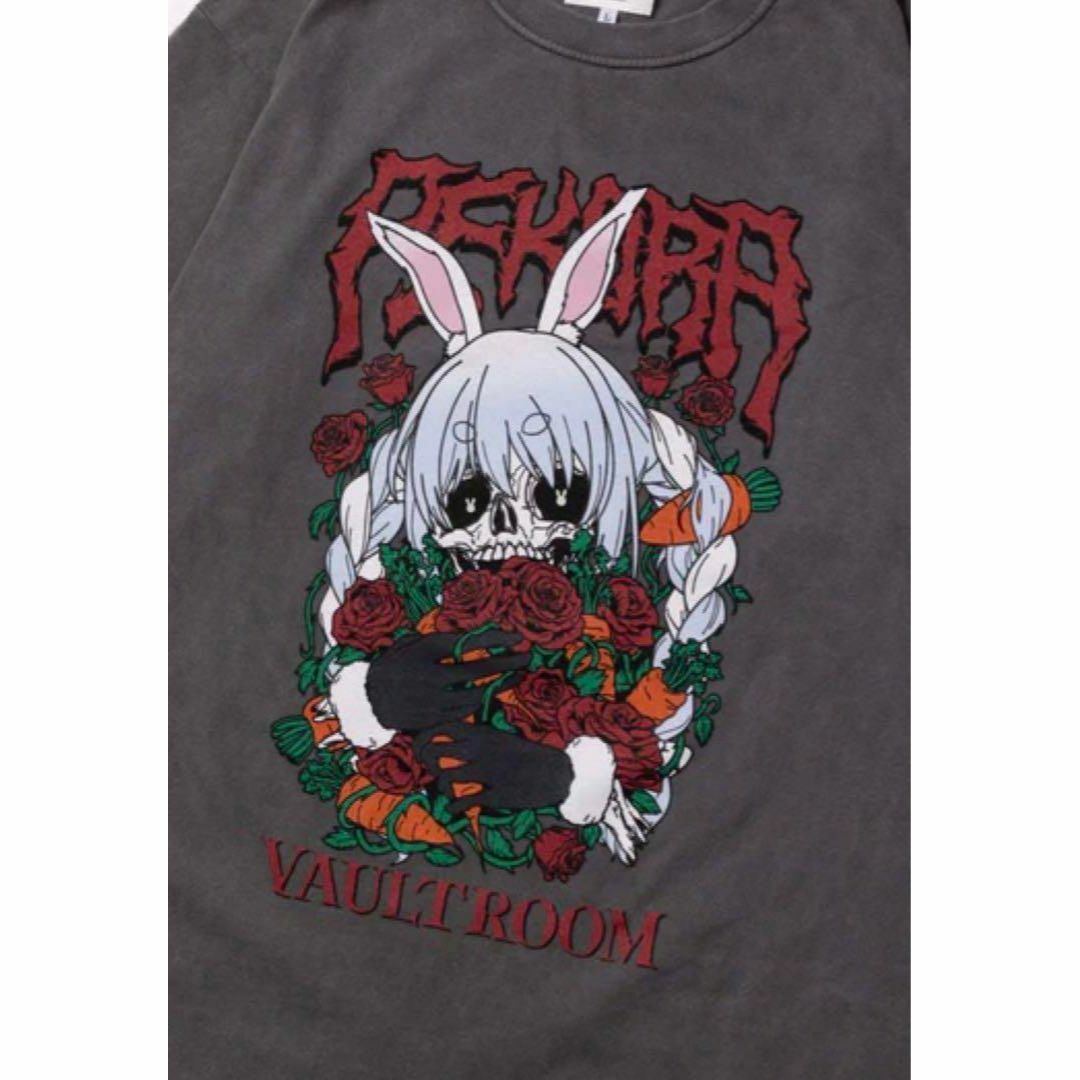 vaultroom × 兎田ぺこら SKULL PEKORA TEE XLの通販 by たろ's shop