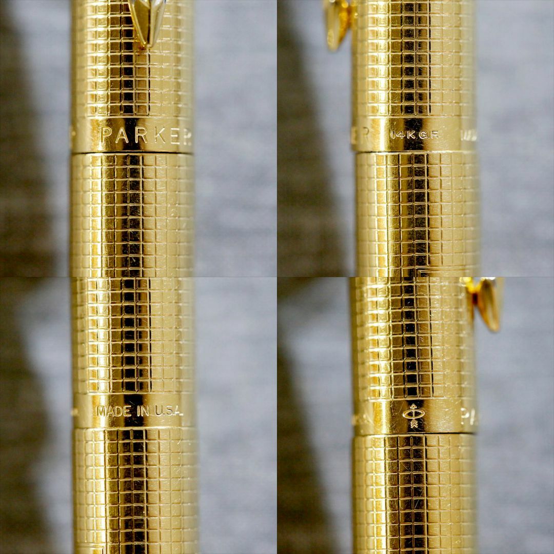 Parker - 【レア美品 送料込】パーカー75 万年筆 14K ゴールド