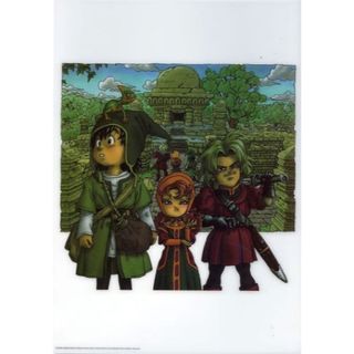 激レア】ドラゴンクエストⅢ ビジュアルアートポスター(プラ製) 鳥山明