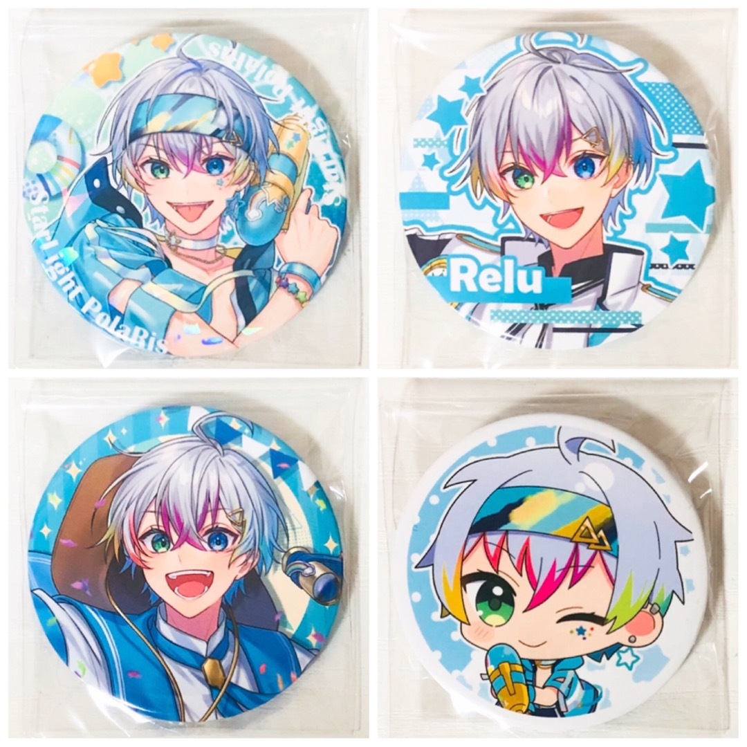 Lapis 缶バ めておら Meteorites らぴすくん Lapisくん 1周年 缶バッジ -