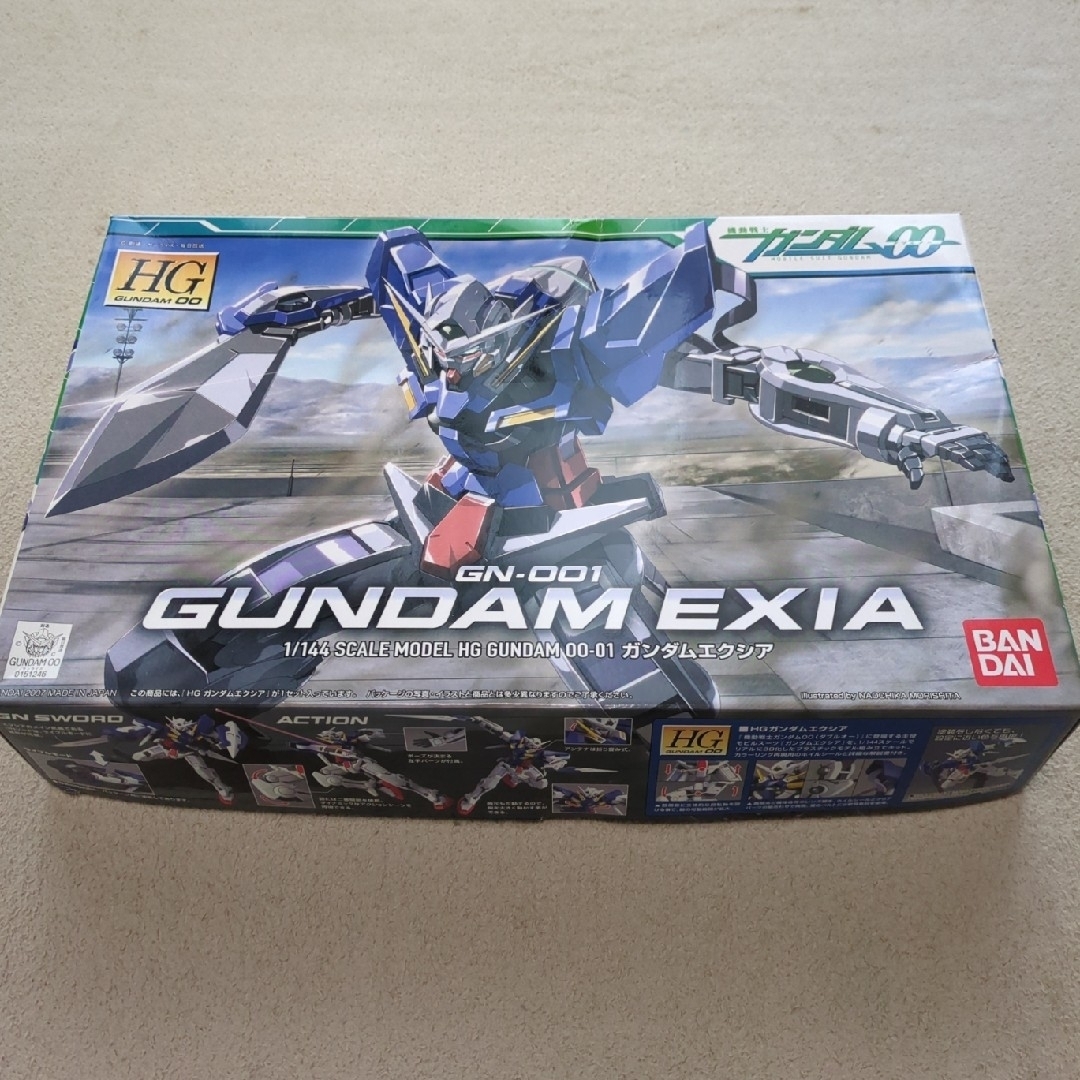 ガンプラ4点 ガンダムOO エクシア デュナメス キュリオス ヴァーチェ