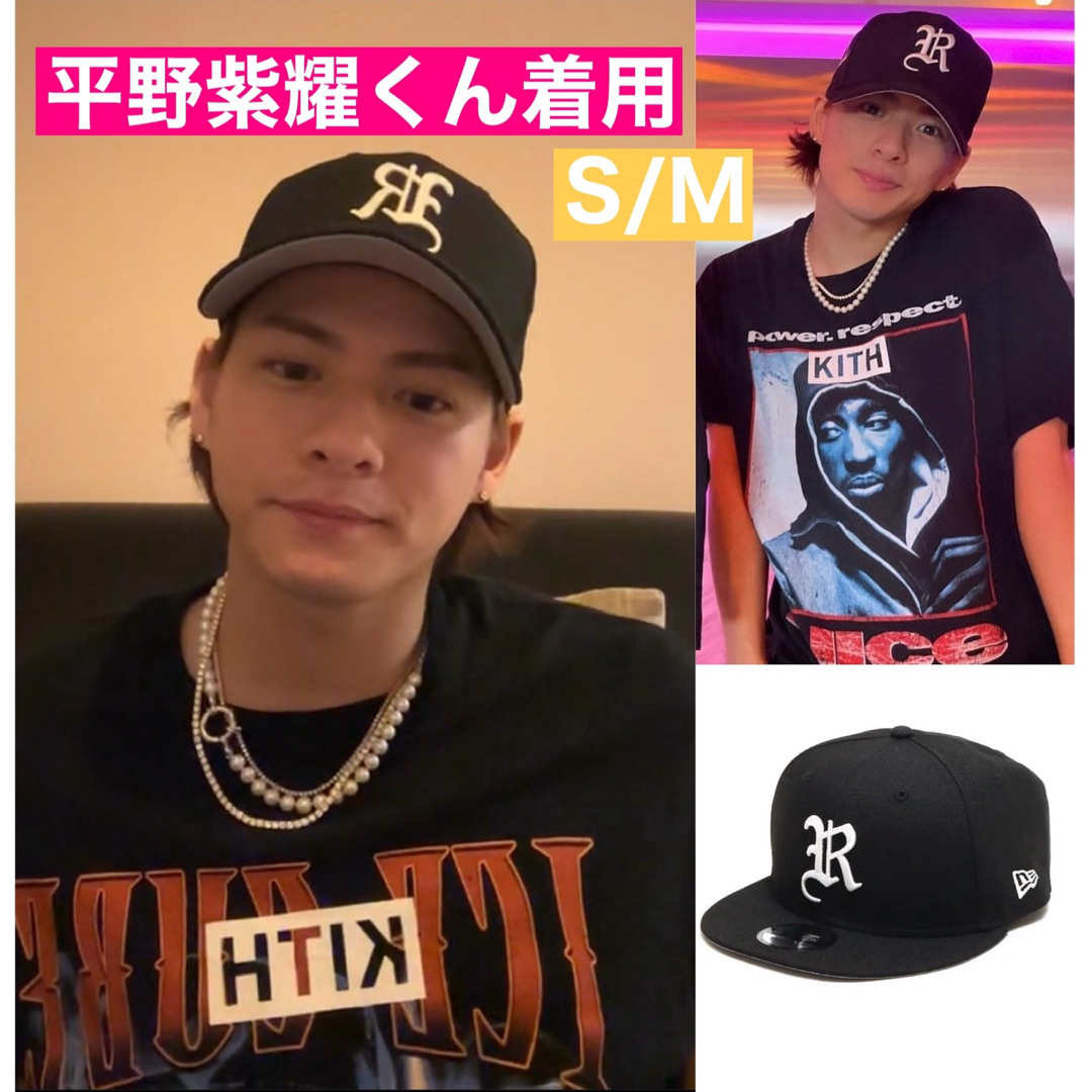 NEW ERA - RIEHATA×atmos pink ×NEW ERA ブラック S/Mの通販 by Y's