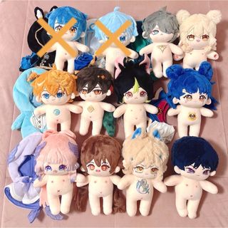 原神 着せ替えぬいぐるみ 20cm 10体 omodokiの通販 by むちゅ's shop