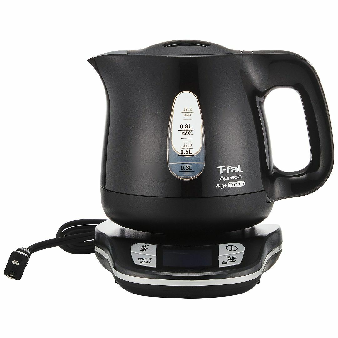 色: オニキスブラック】ティファール ケトル 0.8L アプレシアエージープラ