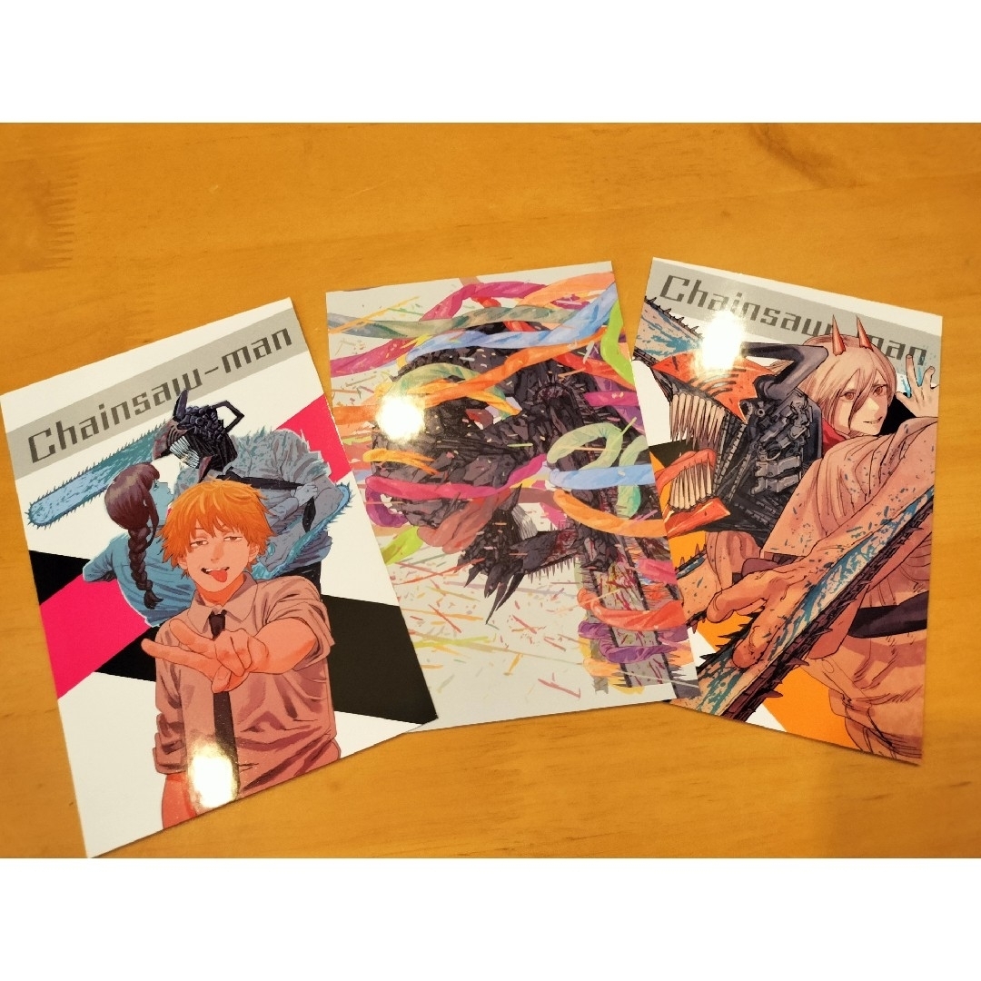 チェンソーマン DVD&Blu-ray MAPPA全巻購入特典 イラストカード