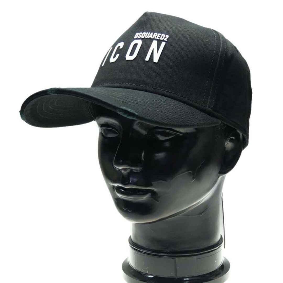 Dsquared2 ディースクエアード ブラックICONキャップ DSQUARED2