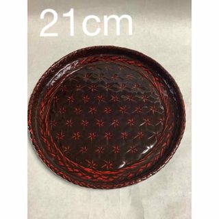 漆盆懐石膳丸盆岡本漆専堂製5客組