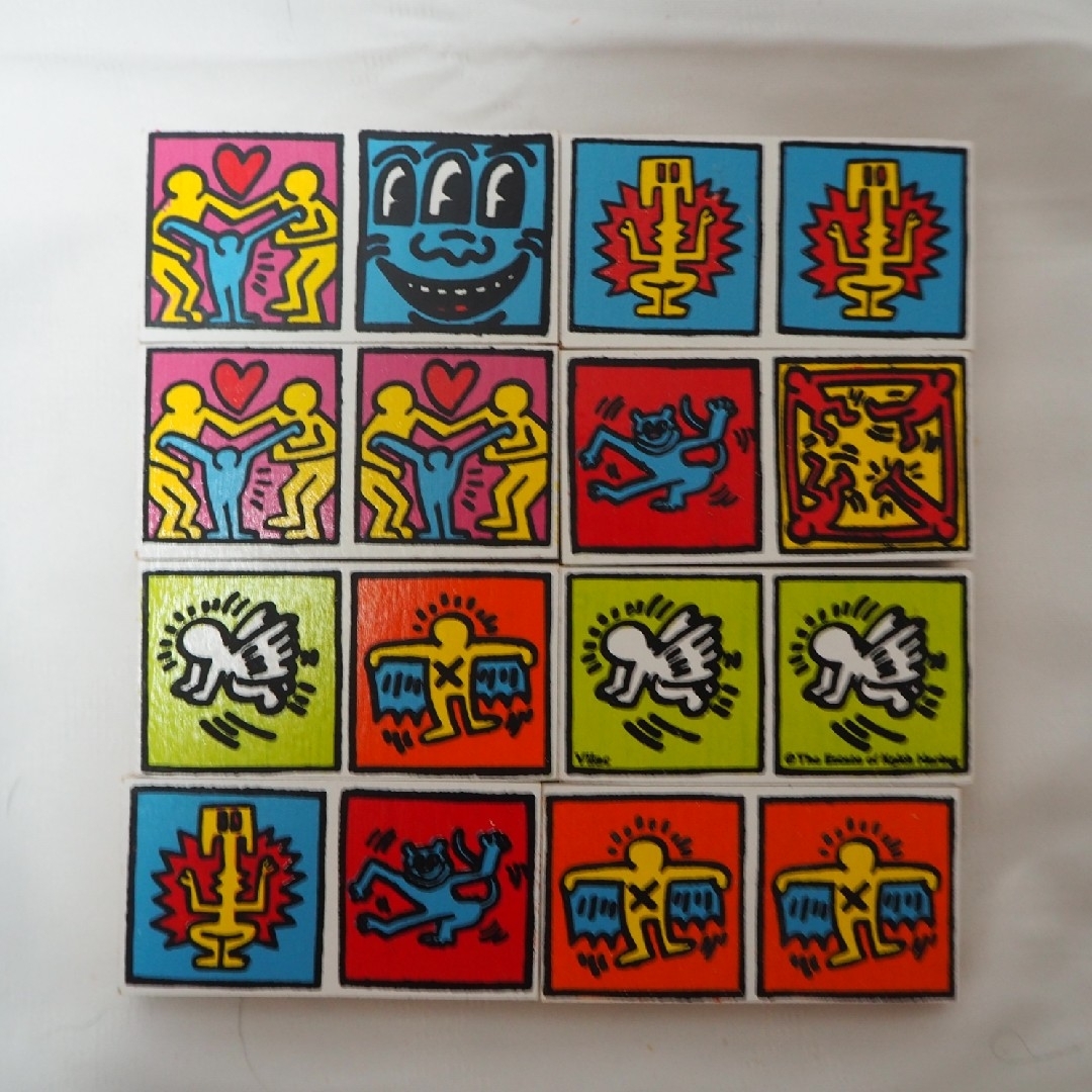 KEITH HARING - キースヘリング 木製 ドミノ インテリアの通販 by