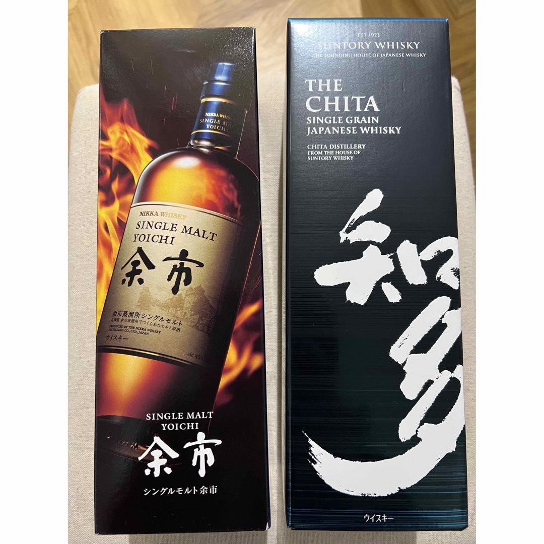 年末年始酒盛り⭐️ニッカウヰスキー余市1本⭐️ サントリー知多2本